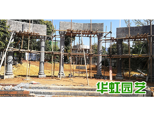 金磊婚慶廣場施工現場